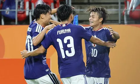 Hủy diệt U23 Kyrgyzstan, U23 Nhật Bản giành vé đi tiếp cùng U23 Thái Lan