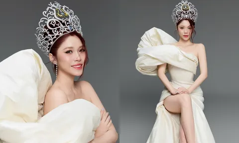 "Hoa hậu biết 4 thứ tiếng" Thanh Thảo khoe nhan sắc trưởng thành trong bộ ảnh kỷ niệm một năm đăng quang
