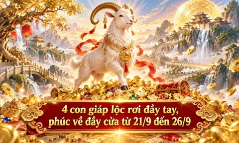 4 con giáp lộc rơi đầy tay, phúc về đầy cửa từ 21/9 đến 26/9
