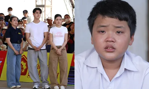 Ốc Thanh Vân, Trần Ngọc Vàng, Thùy Anh bật khóc trước cậu bé 14 tuổi sớm gánh vác gia đình