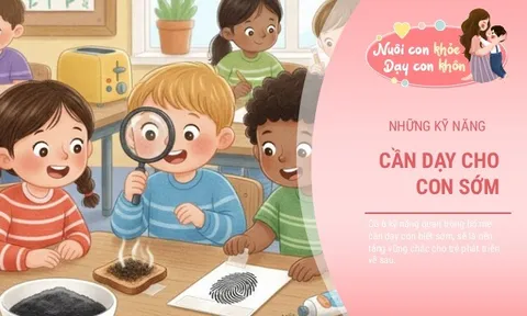 Trước 6 tuổi, bố mẹ nên “lười” làm thay con, hãy rèn sớm 5 điều để con lớn lên giỏi giang
