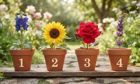 Chọn 1 chậu hoa bạn thích nhất