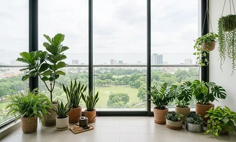 Đặt cây cảnh ở đâu trong nhà để vừa đẹp mắt vừa hợp phong thủy? 5 vị trí nhiều người quan tâm
