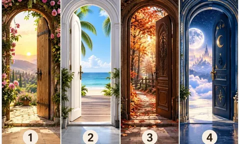 Trắc nghiệm: Chọn 1 cánh cửa để xem điều gì sắp xảy ra trong 7 ngày tới