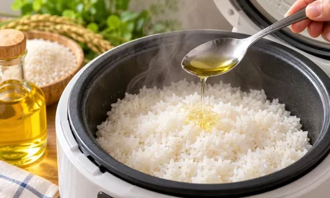 Vì sao nhiều người cho một thìa dầu ăn vào nồi cơm? Mẹo nhỏ nhưng có lý do
