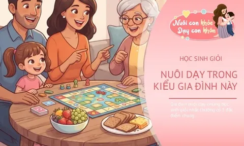 Gia đình nuôi dạy học sinh giỏi đều có 3 đặc điểm chung, chỉ cần có 1 cũng là may mắn