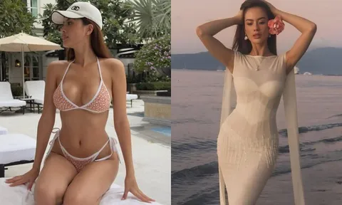 Cô giáo Lâm Đồng diện bikini khoe dáng nóng bỏng, sắc vóc mẹ 2 con bốc lửa ở tuổi U40