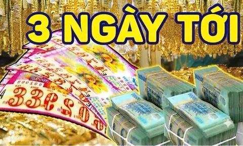 3 ngày tới từ 21/9-23/9: 3 con giáp Trúng Số đếm tiền mỏi tay