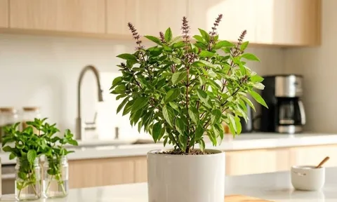 Cây húng quế tốt cho phong thủy: Trồng ở 3 hướng này hút tài lộc