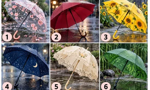 Chọn 1 chiếc ô đi mưa để xem bạn mạnh mẽ mức nào