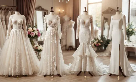 Chọn 1 chiếc váy cưới bạn thích nhất
