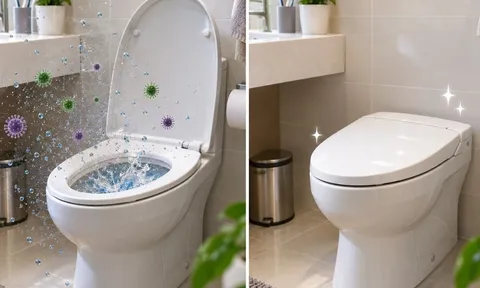 Dùng xong nên đóng hay mở nắp bồn cầu? Đây mới là cách vệ sinh đúng