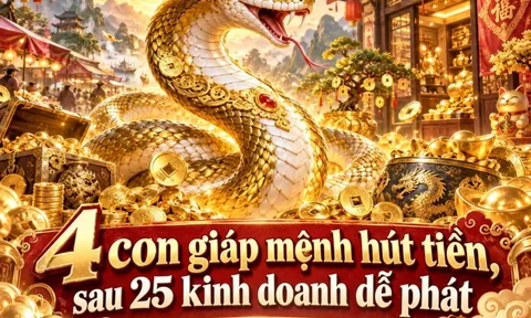 4 con giáp mệnh hút tiền, sau 25 kinh doanh dễ phát