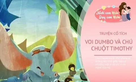 Truyện cổ tích: Dumbo và chú chuột Timothy