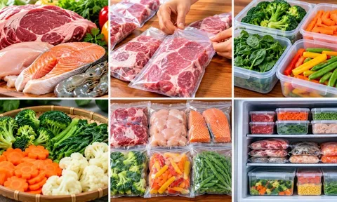 Mẹo cấp đông thực phẩm đúng cách: Giữ vị ngọt, dưỡng chất và độ tươi ngon lâu hơn