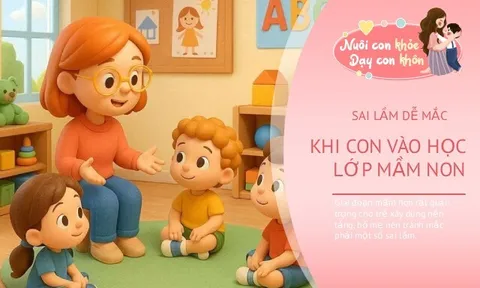 Chuyên gia nhắc nhở, dạy bé mầm non thông minh, học ngoan, bố mẹ tuyệt đối không mắc sai lầm này