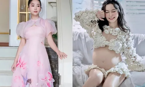 Mỹ nhân Lâm Đồng lấy đại gia hơn 12 tuổi mặc váy cưới 1 tỷ, đẹp mặn mà sau 2 lần sinh nở
