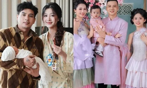 Trung thu đầu tiên của con sao Việt: Hồ Quang Hiếu đưa con mới sinh về nhà, cả nhà Thanh Hiền "lên đồ"