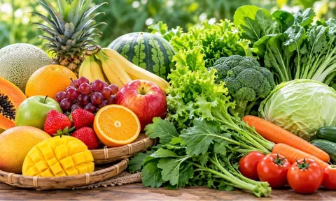 Ăn hoa quả có thể thay thế rau xanh không?
