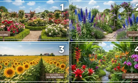 Chọn 1 khu vườn bạn thích nhất sẽ nói tháng 10 bạn gặp phải điều gì?