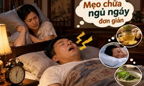 Mẹo chữa ngủ ngáy đơn giản