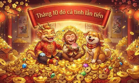 Tháng 10: 4 con giáp đỏ cả Tiền lẫn Tình, giàu số 2 không ai số 1