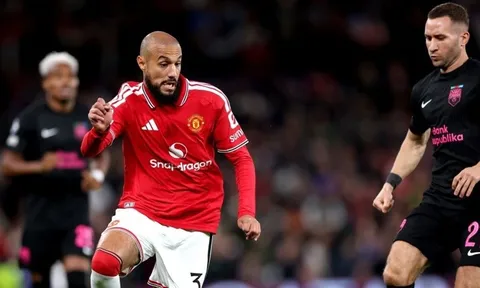 CĐV MU dậy sóng khi Mazraoui lập siêu phẩm ở tuyển Morocco