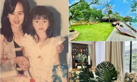 Cô bé miền Tây nhà nghèo từ nhỏ xinh như công chúa, nay là bà chủ khu đất 50.000m2 cùng biệt thự đắt giá