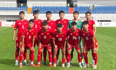 U16 Việt Nam nhận thẻ đỏ, thua tiếc nuối U16 Trung Quốc