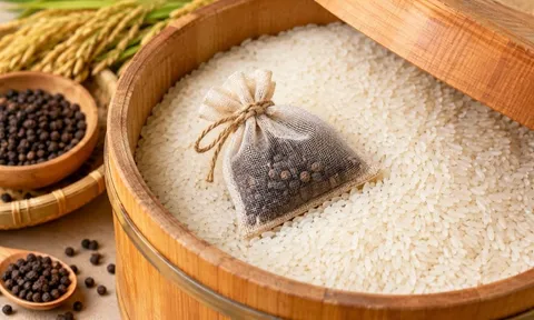 Nhiều người đặt túi hạt tiêu trong thùng gạo: Mẹo nhỏ nhưng có tác dụng bất ngờ