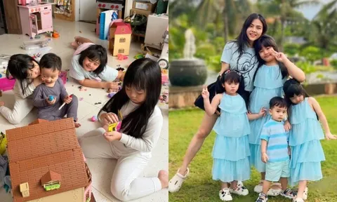 3 "bình rượu mơ" của Vân Trang cực yêu chiều em trai, bày cả phòng đồ chơi trong biệt thự 1.000m2