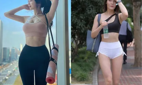 Hội chị em vô tư mặc "siêu kiệm vải" đi gym chẳng kiêng nể ai, đổi sang kiểu này vừa đẹp lại tôn dáng