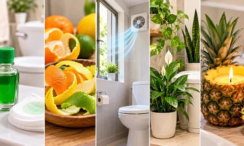 5 mẹo khử mùi hôi nhà vệ sinh nhanh, nguyên liệu quen thuộc nhưng hiệu quả bất ngờ