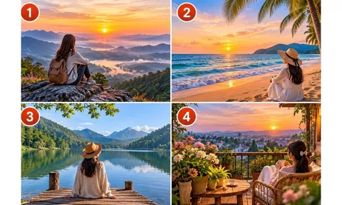 Bạn muốn chọn vị trí nào để ngắm cảnh thư giãn, tiết lộ thú vị về bạn