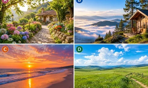 Đâu là cảnh mà bạn thấy đẹp nhất?