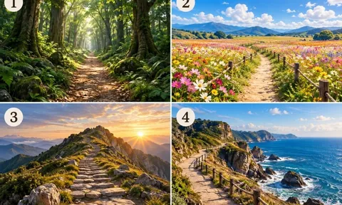 Chọn 1 con đường bạn muốn đi qua nhất