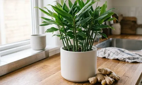 Trong nhà nên cho 1 chậu gừng: 4 lợi ích nhiều người chưa biết