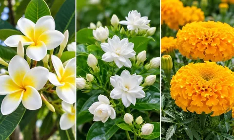 3 loại hoa đẹp nhưng rất ít khi được dâng cúng: Hoa đại, hoa nhài, cúc vạn thọ