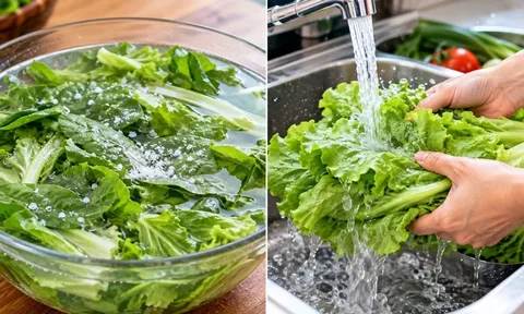 Vì sao nhiều người bỏ ngâm rau nước muối?