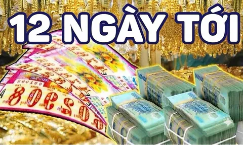 12 ngày may mắn liên tiếp: 3 con giáp Trúng Số giàu to