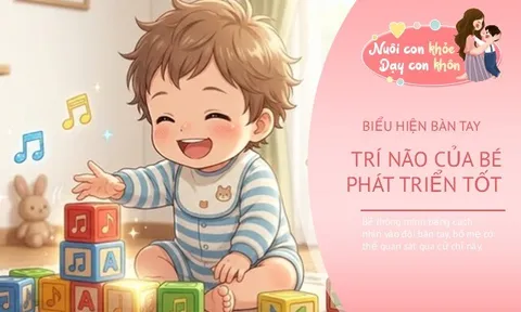 Đôi bàn tay “bật mí” bé có trí thông minh cao hay thấp, mẹ nhìn vào 7 cử chỉ này là biết ngay