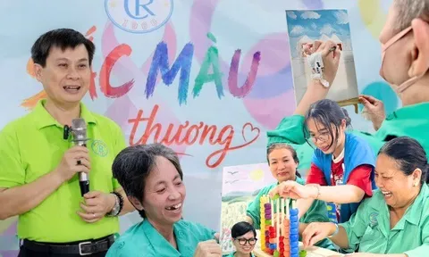 10 hoạ sĩ đặc biệt ở khoa Tuyến vú, nơi tô điểm yêu thương bằng những sắc màu 