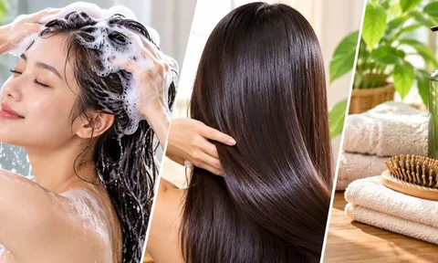 Bao lâu nên gội đầu một lần để giúp da đầu sạch, tóc mượt mà không khô xơ, gãy rụng