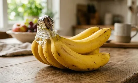 Cách bảo quản chuối chín, để cả tuần không bị thâm đen, mềm nhũn
