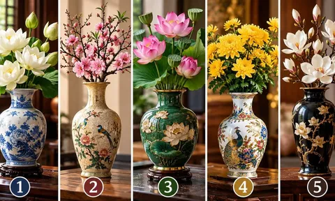 Chọn 1 bình hoa bạn ấn tượng xem điều gì đang chờ đợi