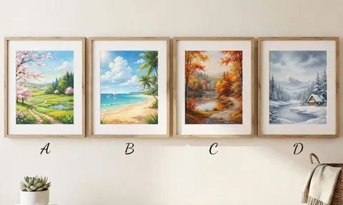 Chọn 1 bức tranh bạn thích nhất sẽ nói trước tương lai của bạn như thế nào?