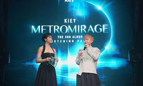 Kiey chính thức phát hành album phòng thu thứ 3 "METROMIRAGE": bước ngoặt định hình vũ trụ Pop-illusion và bản lĩnh của một Music Producer độc lập
