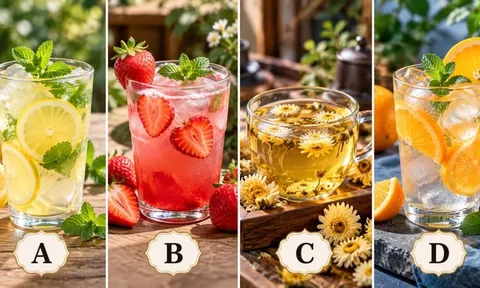 Chọn 1 cốc nước mà bạn thích nhất, tiết lộ vận may tháng 10