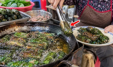 Mẹo rán chả lá lốt vàng giòn, chín đều không sợ thâm đen