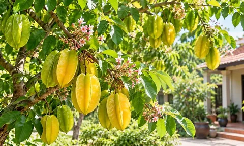 Trồng cây khế phong thủy vượng lộc cho 4 tuổi con giáp